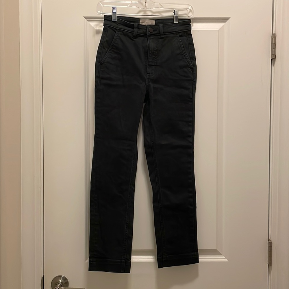 Everlane the Slim-Leg Crop Pants Size 00